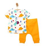 HelloBaby Yenidoğan Tshirt-Patiksiz Alt Erkek Bebek