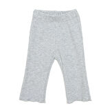 HelloBaby Yenidoğan Kız Bebek Tayt Reçme Paça Gri Melanj