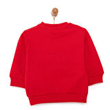 HelloBaby Basic Az Şardonlu Geyik Desenli Sweatshirt Kız Bebek