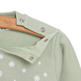 HelloBaby Basic Az Şardonlu Penguen Desenli Sweatshirt Kız Bebek