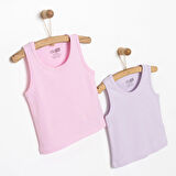 HelloBaby Kız Bebek 2li Atlet Mor