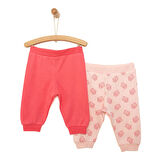 HelloBaby Basic Cupcake Desenli 2li Patiksiz Alt Kız Bebek