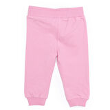 HelloBaby Kız Bebek Basic Eşofman Alt Reçme Paça Açık Mavi