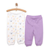 HelloBaby Basic Koala Baskılı 2li Patiksiz Alt Kız Bebek