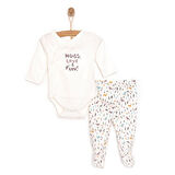 HelloBaby Yendoğan Zıbın-Patikli Alt 2li Takım Unisex