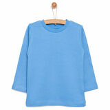 HelloBaby Basic İnterlok Uzun Kol Tshirt Erkek Bebek