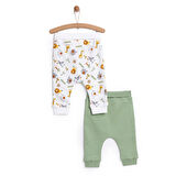 HelloBaby Yenidoğan 2li Patiksiz Alt Erkek Bebek