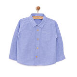 HelloBaby Basic Uzun Kollu Oxford Gömlek Erkek Bebek