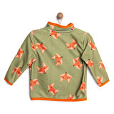 HelloBaby Basic Metraj Baskılı Polar Hırka Erkek Bebek