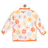 HelloBaby Basic Metraj Baskılı Polar Hırka Kız Bebek