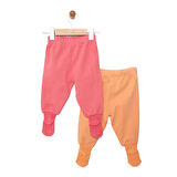 HelloBaby 2li Çoraplı Pantolon Kız Bebek