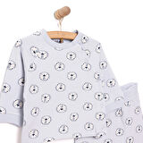 HelloBaby Yenidoğan Zıbın-Rahat Bel Patiksiz Alt 2li Takım Unisex