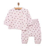 HelloBaby Yenidoğan Zıbın-Rahat Bel Patiksiz Alt 2li Takım Unisex