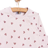 HelloBaby Yenidoğan Zıbın-Rahat Bel Patiksiz Alt 2li Takım Unisex