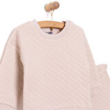 HelloBaby Yenidoğan Kapitone Sweatshirt-Patikli Alt 2li Takım Unisex