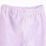 HelloBaby 2li Kadife Çoraplı Pantolon Kız Bebek