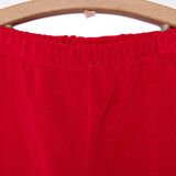 HelloBaby 2li Kadife Çoraplı Pantolon Kız Bebek