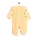 HelloBaby Yenidoğan Unisex Kadife Patiksiz Tulum Unisex