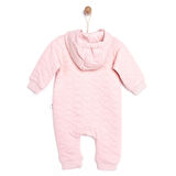 Bebetto HelloBaby Yenidoğan Kapitone Kapüşonlu Tulum Kız Bebek