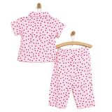 HelloBaby Kısa Kollu Pijama Takımı Kız Bebek