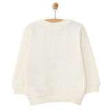 HelloBaby Basic Kelebek Desenli Sweatshirt Kız Bebek