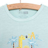 HelloBaby Erkek Kısa Kol Pijama Takımı Erkek Bebek