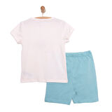 HelloBaby Kız Kısa Kol Pijama Takımı Kız Bebek