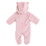 HelloBaby Yenidoğan Kız Peluş Patikli Tulum Kız Bebek