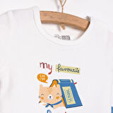 HelloBaby Hayvan Baskılı Yenidoğan Erkek Tshirt-Patikli Alt Erkek Bebek