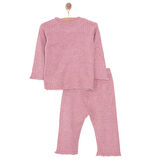 HelloBaby Kaşkorse Uzun Kol Pijama Takımı Kız Bebek