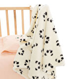 Mollia Panda Baskılı Unisex Wellsoft Battaniye Unisex