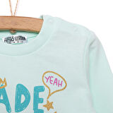 HelloBaby Basic Kız Yazı Baskılı Sweatshirt Kız Bebek