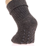 HelloBaby Erkek Kaşkorse Düz Renk 3lü Kıvrık Çorap Erkek Bebek