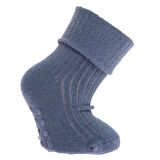 HelloBaby Unisex Kaşkorse Düz Renk 3lü  Kıvrık Çorap Unisex