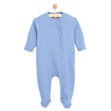 Newborn Fashion Club Yenidoğan Erkek Kaşkorse Patikli Tulum Erkek Bebek