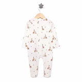 HelloBaby Yenidoğan Kız  Patikli Tulum Kız Bebek