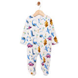 HelloBaby Yenidoğan Erkek  Patikli Tulum Erkek Bebek