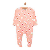 HelloBaby Yenidoğan Kız  Patikli Tulum Kız Bebek