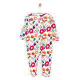 HelloBaby Yenidoğan Kız  Patikli Tulum Kız Bebek