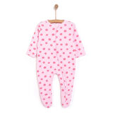 HelloBaby Yenidoğan Kız  Patikli Tulum Kız Bebek