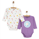 HelloBaby Kız 2li Uzun Kol Body Kız Bebek