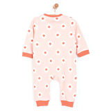 HelloBaby Fermuarlı Patiksiz Tulum Kız Bebek