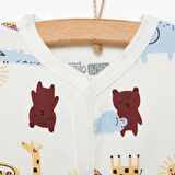 HelloBaby Tulum-Body-Şapka Erkek Bebek