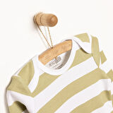 HelloBaby Çizgili Uzun Kol Body Unisex