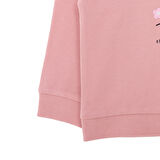 HelloBaby Basic Az Şardonlu Aslan Desenli Sweatshirt Kız Bebek