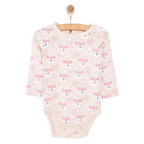 HelloBaby Kız Uzun Kol Body Kız Bebek