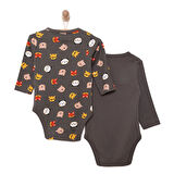 HelloBaby Erkek 2li Uzun Kol Body Erkek Bebek