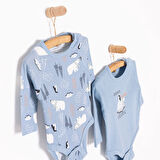 HelloBaby Erkek 2li Uzun Kol Body Erkek Bebek