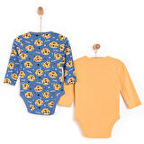 HelloBaby Erkek 2li Uzun Kol Body Erkek Bebek