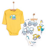 HelloBaby Erkek 2li Uzun Kol Body Erkek Bebek